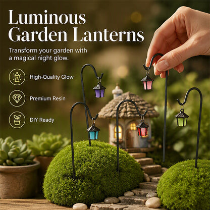 🌿 2026 HOT SALE🥳50K+ SOLD! 💝Glow-in-the-Dark Plant Stakes – 50% OFF! 7 colors, premium resin, sturdy iron hooks – magical garden decor. 🌙
