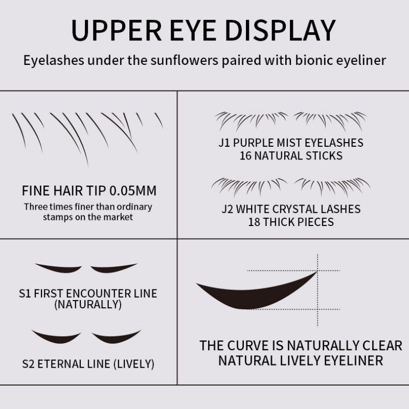 🥳2026 HOT SALE🥳💞50K+ SOLD! 👁️✨ 50% OFF! 3-in-1 Eye Makeup Stamp Box – Eyeliner, lower lash stamp & beauty mark pen. Waterproof & smudge-proof – perfect symmetrical eyes in seconds, zero skills needed! 🎨🖌️