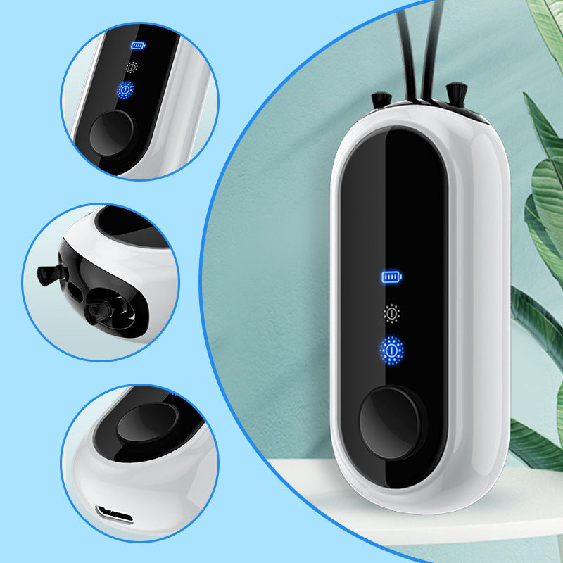 Wearable Air Purifier with Negative Ion Technology