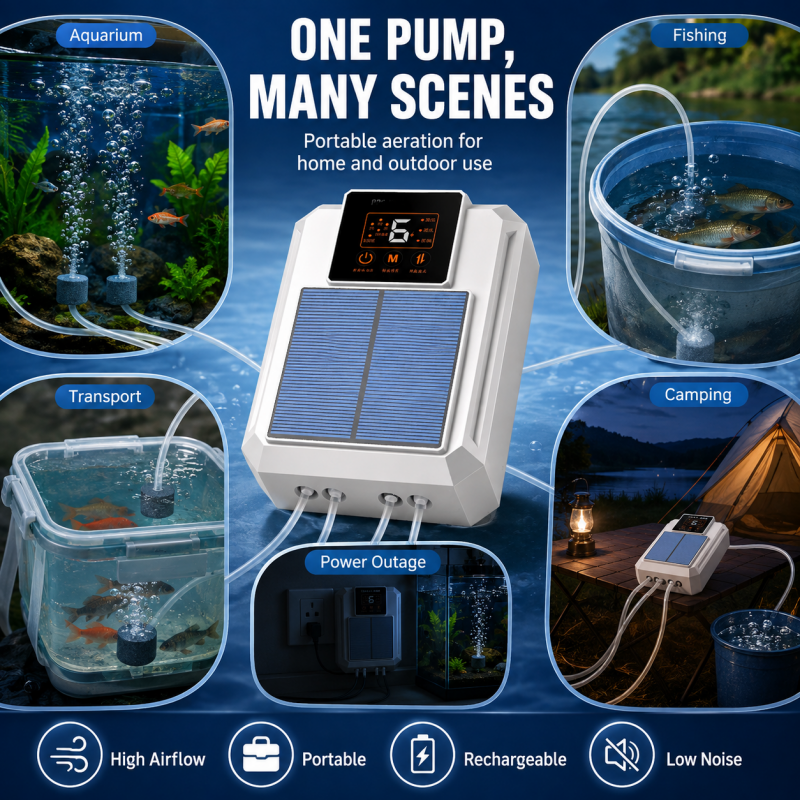 Portable Aquarium Oxygen Pump