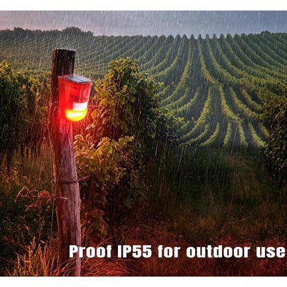 🛡️ 50% OFF NOW! ☀️110dB Solar Powered Siren Alarm with Motion Sensor, 6 LED Flash Modes, IP55 High Quality - Outdoor Security Speaker for Home, Farm, Home Improvement Security & Safety