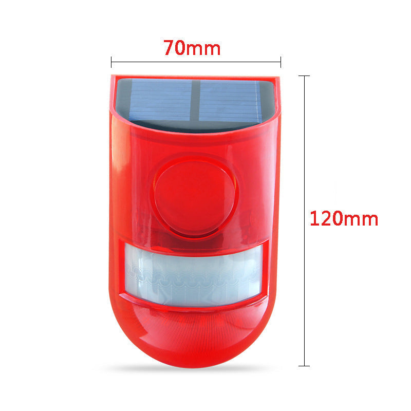 🛡️ 50% OFF NOW! ☀️110dB Solar Powered Siren Alarm with Motion Sensor, 6 LED Flash Modes, IP55 High Quality - Outdoor Security Speaker for Home, Farm, Home Improvement Security & Safety