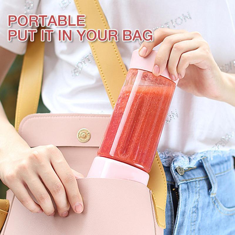 🥳2026 HOT SALE🥳💞50K+ SOLD! 🥤✨ 50% OFF! Mintiml® Juicer – Portable blender with detachable cup – blend & go! USB rechargeable, 1500mAh battery – 10-15 cups per charge. Fresh smoothies anywhere! 🍓🏃‍♀️