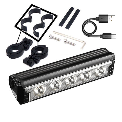 High-Lumen USB Rechargeable Bicycle Light