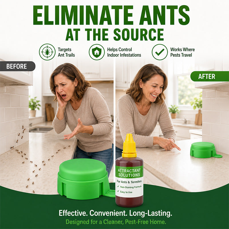 Reusable Outdoor Ant & Termite Bait Station