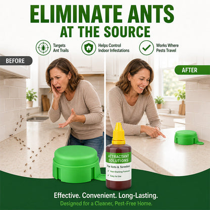 Reusable Outdoor Ant & Termite Bait Station