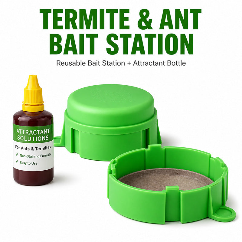 Reusable Outdoor Ant & Termite Bait Station