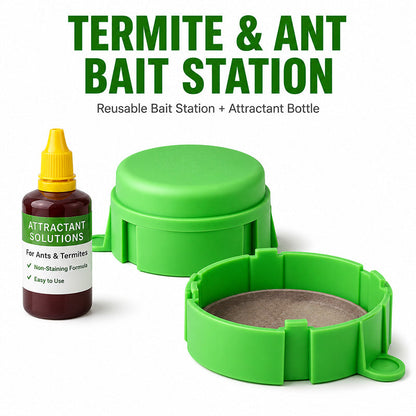Reusable Outdoor Ant & Termite Bait Station