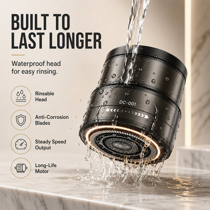 🪒50% OFF NOW! 2‑in‑1 Smart Electric Bald Head Shaver and Beard Trimmer with Digital Display, 30‑Blade Floating Head 9800RPM Motor, Rechargeable Groomer for Close Shave for Men