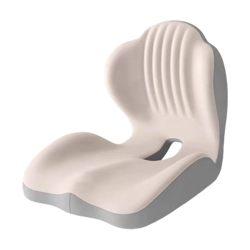 ✨Ergonomic Memory Foam Seat Cushion with Back Support – Stay Comfortable All Day, Perfect for Office, Car & Home