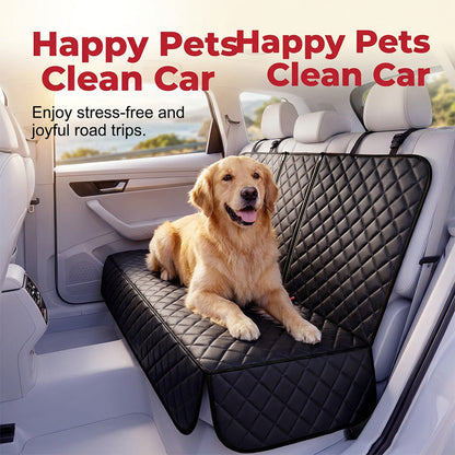 🐾 🚗 Foldable Dog Car Seat – Waterproof, Secure & Comfort‑fit for Pets 🐶