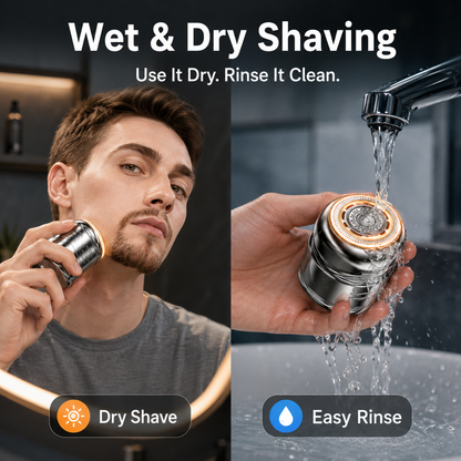Men's 2-in-1 Bald Head Shaver & Hair Clipper