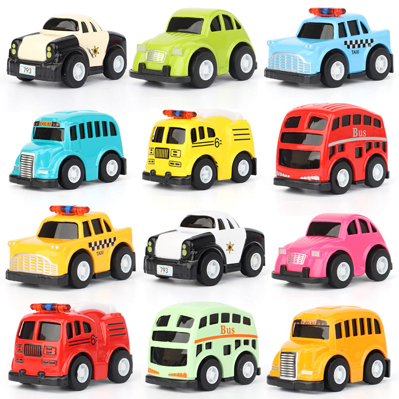 🚗 50% OFF FLASH SALE! ✨Cartoon Mini Toy Car Set – Durable, Kid‑Friendly ✨
