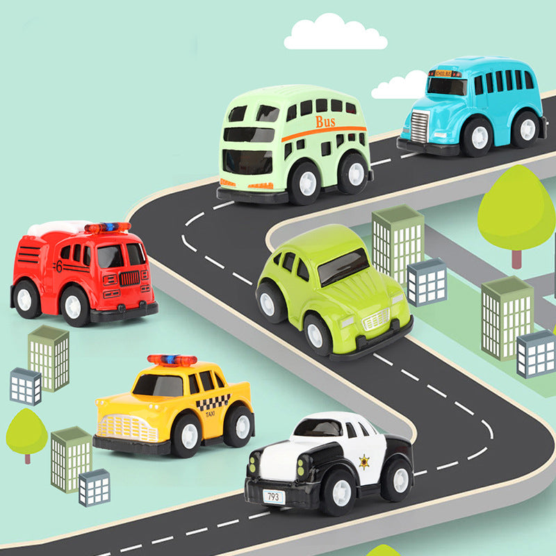 🚗 50% OFF FLASH SALE! ✨Cartoon Mini Toy Car Set – Durable, Kid‑Friendly ✨