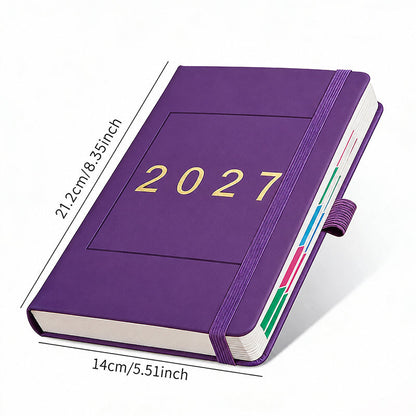 📅 50% OFF NOW! 📓 2027 Calendar Notebook – A5, one day per sheet, date-marked – Ideal for daily logs & future reference ✨