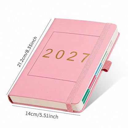 📅 50% OFF NOW! 📓 2027 Calendar Notebook – A5, one day per sheet, date-marked – Ideal for daily logs & future reference ✨