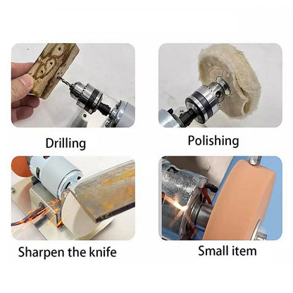 📢📢50% OFF !!!⏰Multi-functional  Small Grinder New Electric Benchtop Sander