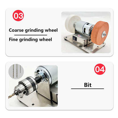 📢📢50% OFF !!!⏰Multi-functional  Small Grinder New Electric Benchtop Sander