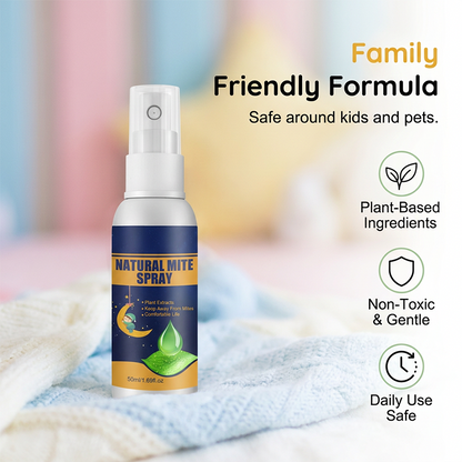 🥳HOT SALE!Natural Plant-Based Mite Removal Spray🌿✨