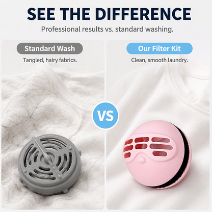 2-in-1 Washing Machine Lint Remover and Laundry Ball