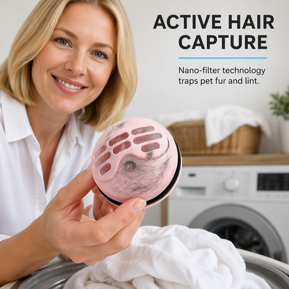 2-in-1 Washing Machine Lint Remover and Laundry Ball