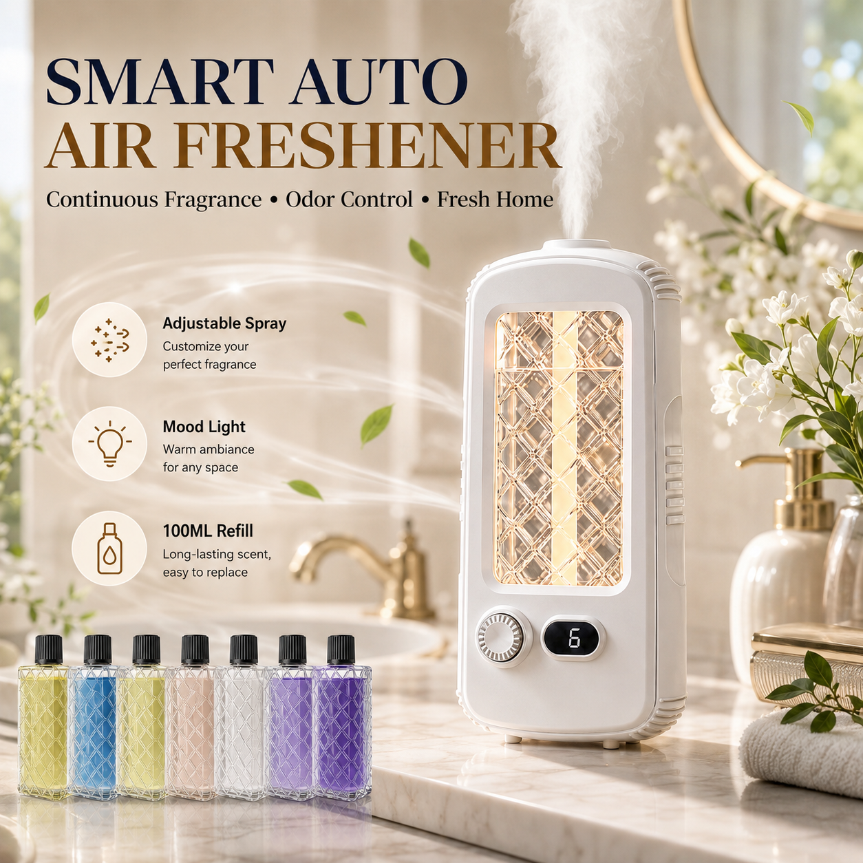 Wall Mount Automatic Aromatherapy Diffuser