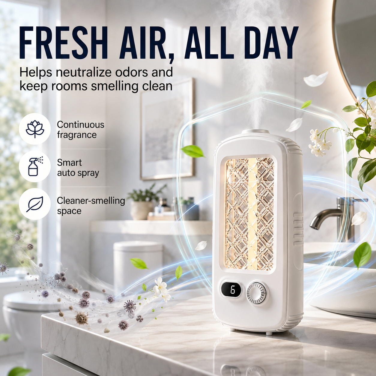 Wall Mount Automatic Aromatherapy Diffuser