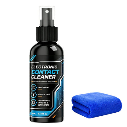 🥳2026 HOT SALE🥳💞50K+ SOLD! ⚡🧼 50% OFF! Fast-Drying Contact Cleaner – High‑purity solvent evaporates instantly, zero residue. Ideal for PCBs, USB & HDMI ports – restore peak conductivity! 🔧✨
