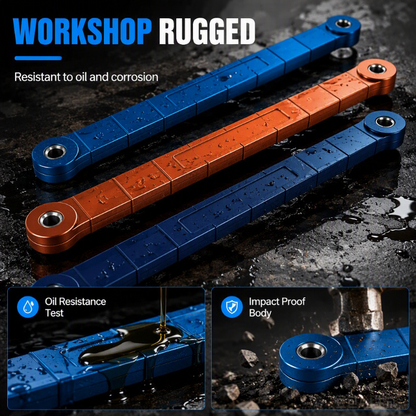 Reach Tight Bolts Instantly! No-Slip 72Nm Extended Ratchet Wrench