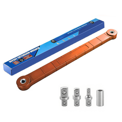 Reach Tight Bolts Instantly! No-Slip 72Nm Extended Ratchet Wrench