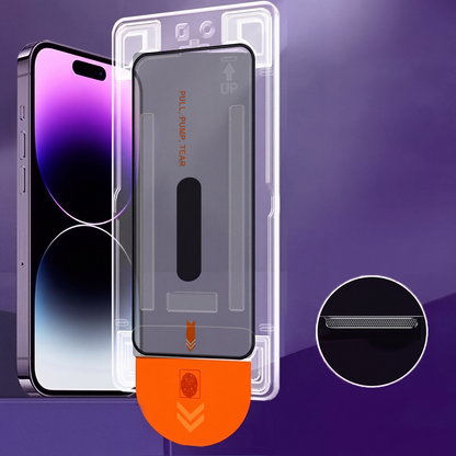 📢📢 $9.99！！ 🛡️ Privacy Tempered Glass Screen Protector – 30° Anti-Peep Protection & Automatic Dust Removal for Easy Installation ✨