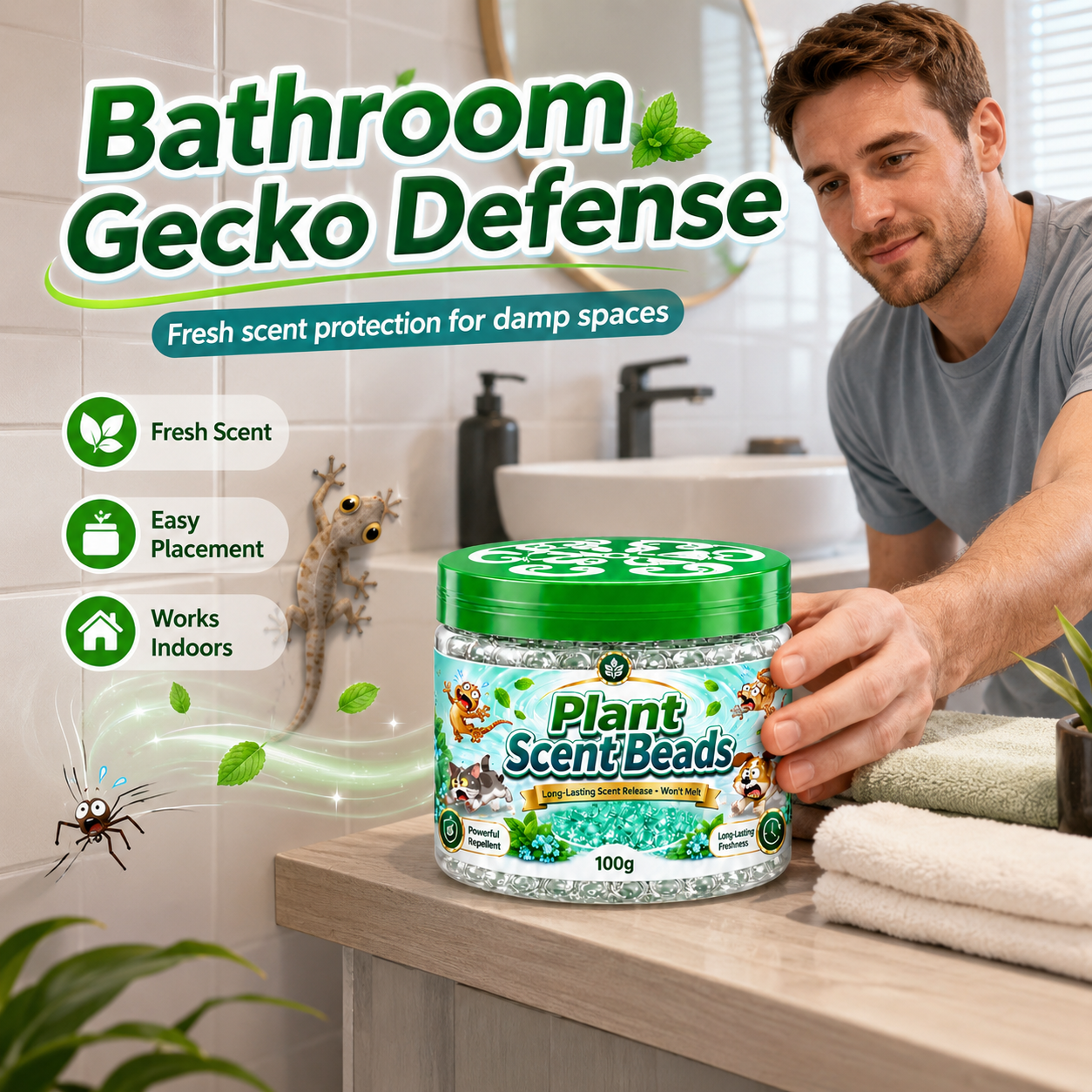 Natural Plant Repellent Gel Beads