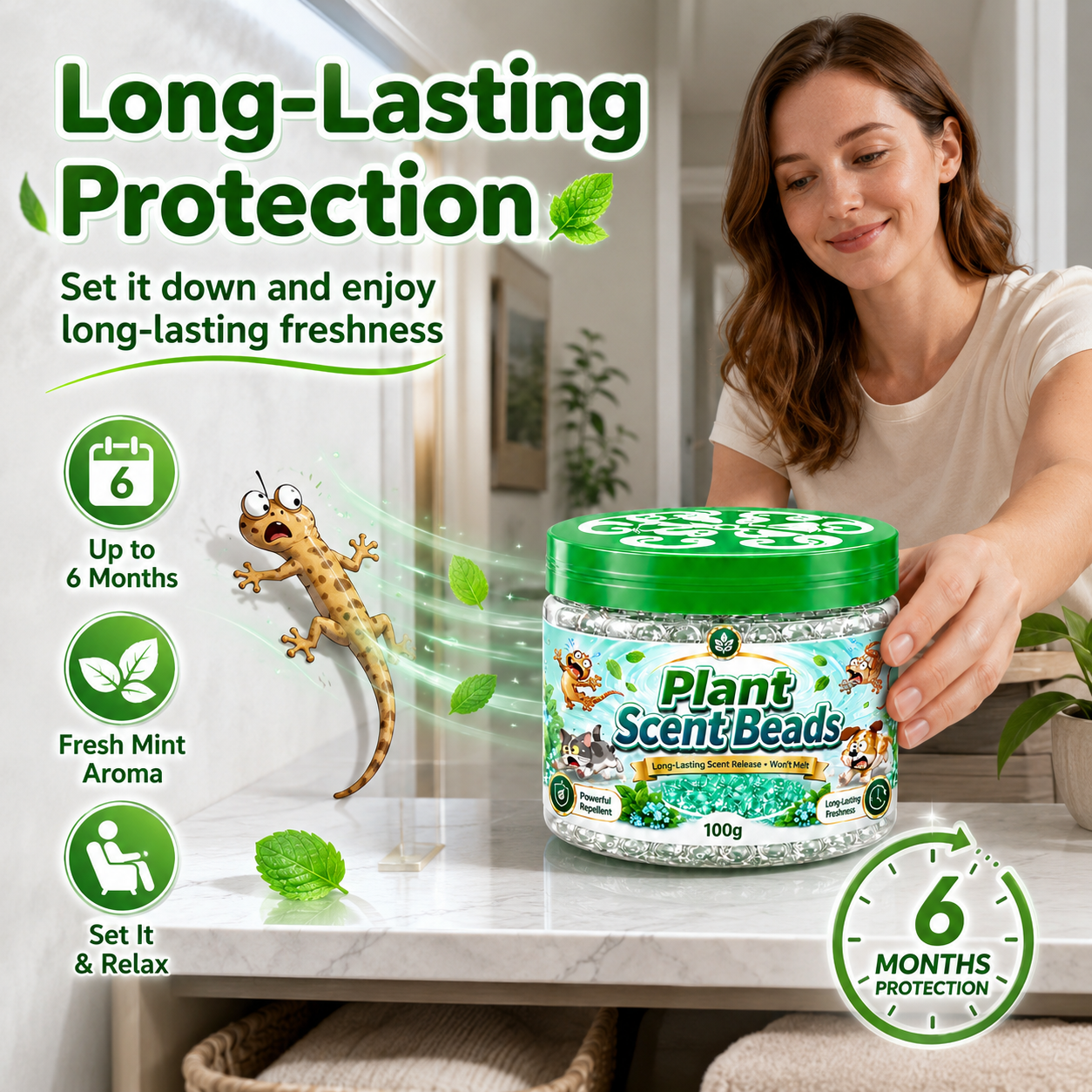 Natural Plant Repellent Gel Beads