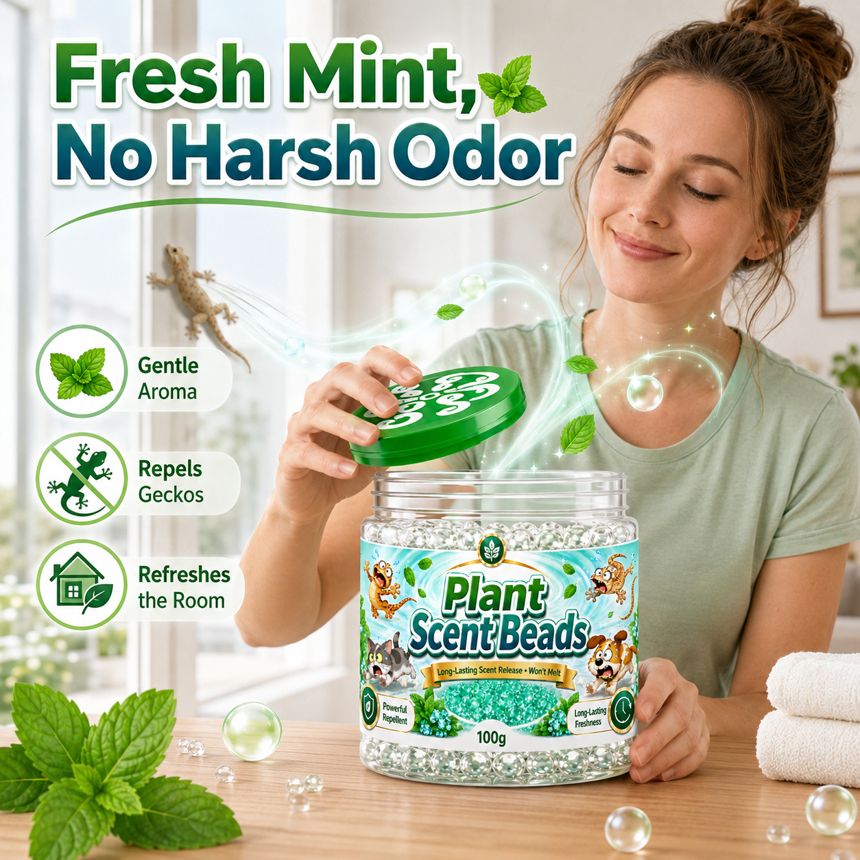 Natural Plant Repellent Gel Beads