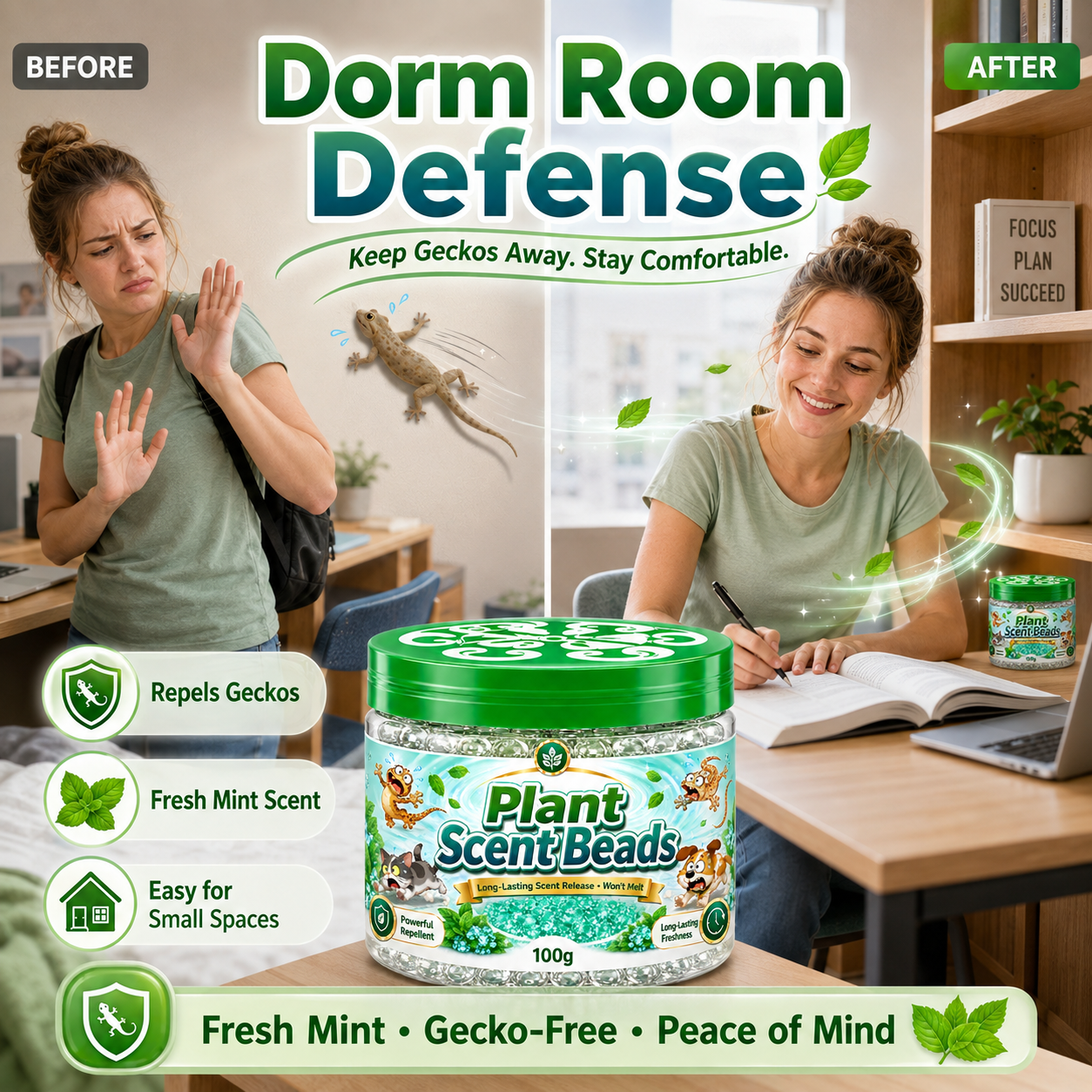 Natural Plant Repellent Gel Beads