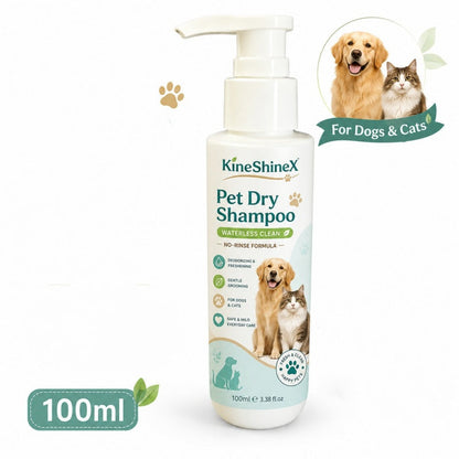 Rinse-Free Pet Shampoo Mousse