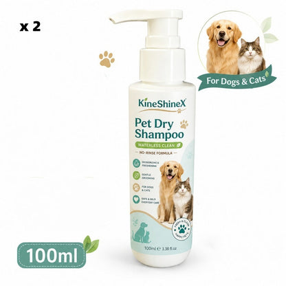 Rinse-Free Pet Shampoo Mousse