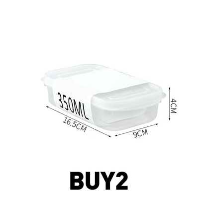 Stackable Fridge Storage Container with Lid