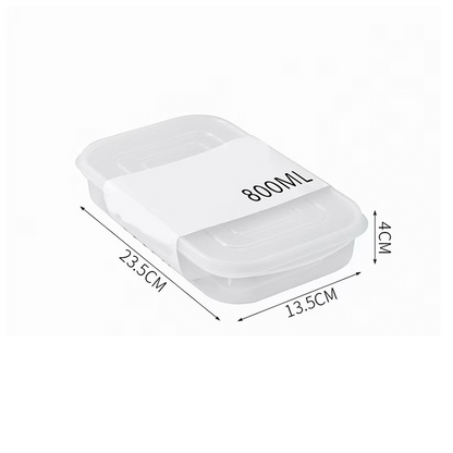 Stackable Fridge Storage Container with Lid