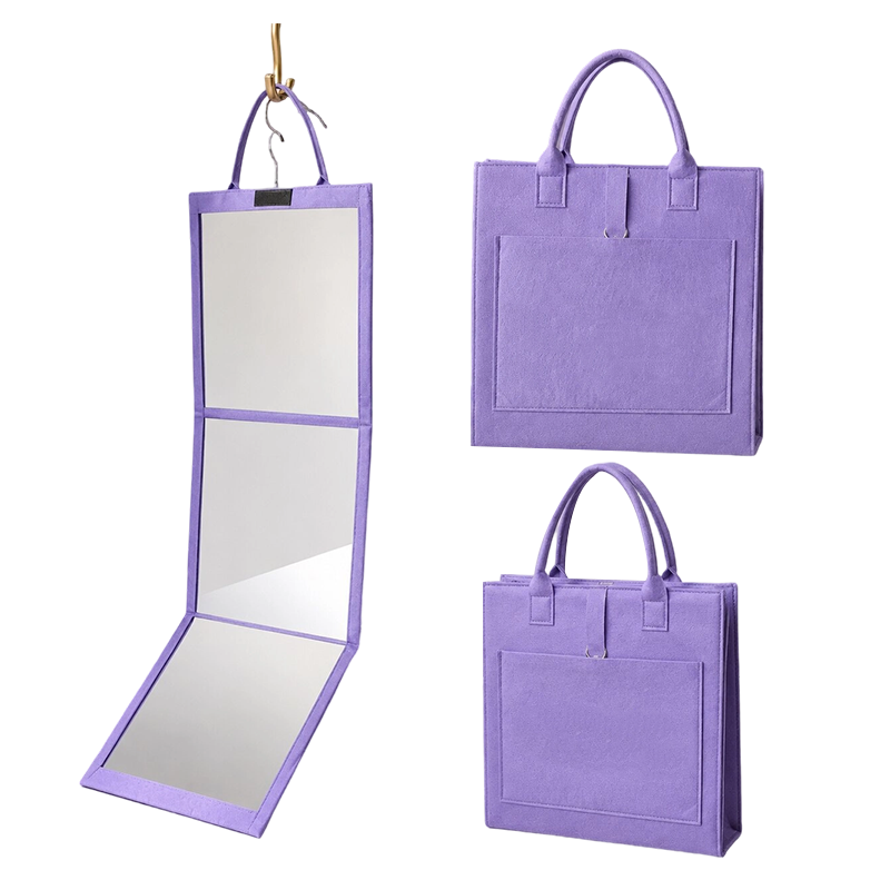 🥳2026 NEW ARRIVAL🥳💞50K+ SOLD!🔥50% OFF! 🪞✨ Portable Folding Full-Length Mirror — Lightweight & Foldable, Crystal Clear Reflection, Space-Saving, Perfect for Bedroom, Apartment & Travel ✨