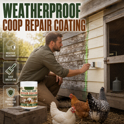 Waterproof Poultry Coop Repair Coating