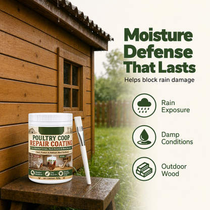 Waterproof Poultry Coop Repair Coating
