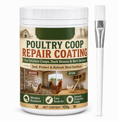 Waterproof Poultry Coop Repair Coating
