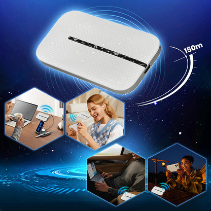 🥳NEW ARRIVAL🔥50% OFF 📶✈️ Portable 4G WiFi Hotspot Device｜Stable 4G Network, Compact & Pocket-Sized, Stay Connected Anywhere, Supports Multiple Devices Simultaneously✨