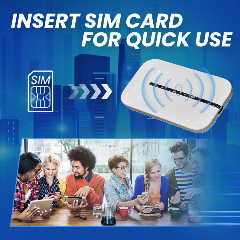 🥳NEW ARRIVAL🔥50% OFF 📶✈️ Portable 4G WiFi Hotspot Device｜Stable 4G Network, Compact & Pocket-Sized, Stay Connected Anywhere, Supports Multiple Devices Simultaneously✨