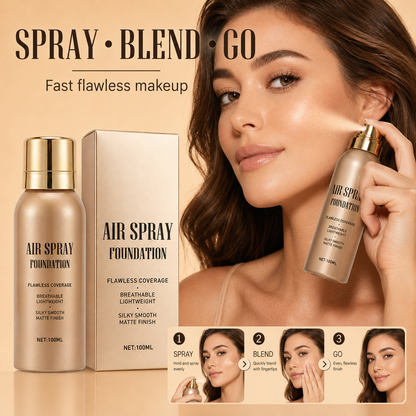 Waterproof Flawless Air Spray Foundation