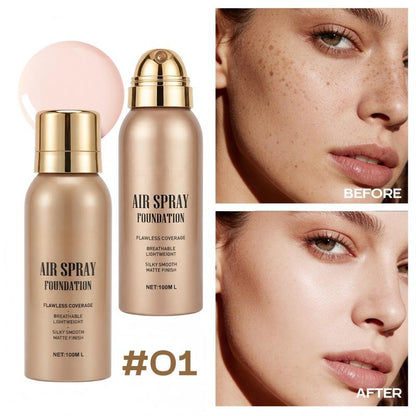Waterproof Flawless Air Spray Foundation