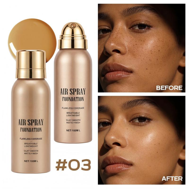 Waterproof Flawless Air Spray Foundation