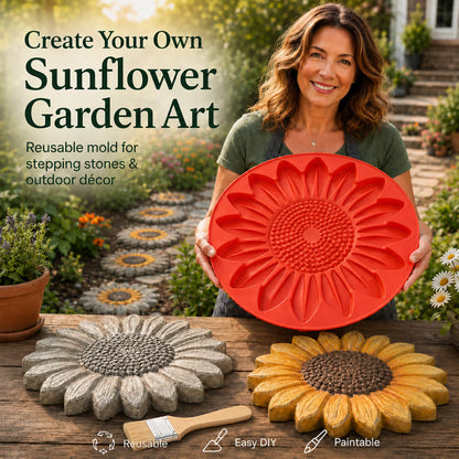 🌻 LIMITED‑TIME 50% OFF! 🪴 19,438 Sold – Reusable Garden Art Mold – Make Your Garden Truly One of a Kind 🎨