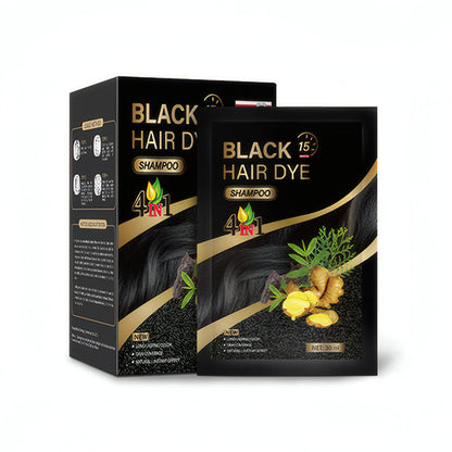 🥳2026 HOT SALE🥳💞50K+ SOLD! 🌸🌿 4‑in‑1 Herbal Hair Dye Shampoo – cleans, conditions, colours & repairs in one wash. Covers greys root‑to‑tip. Plant‑based, gentle formula – no messy mixing, no salon visits! 💇‍♀️✨